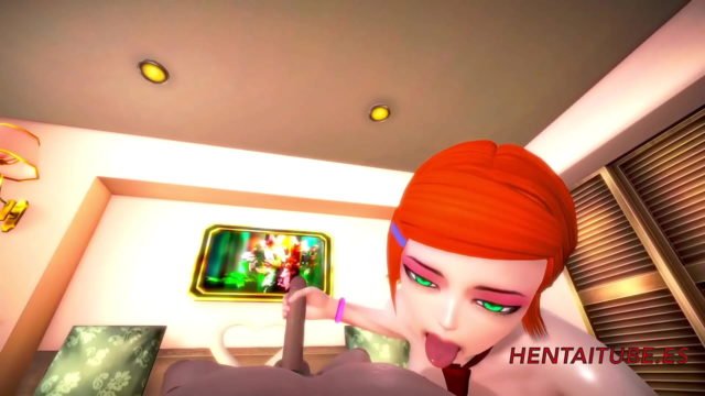 Ben Teen Hentai 3D – Gwen handjob&comma; cunnilingus&comma; blowjob and fucked with a blonde boy  1&sol;2